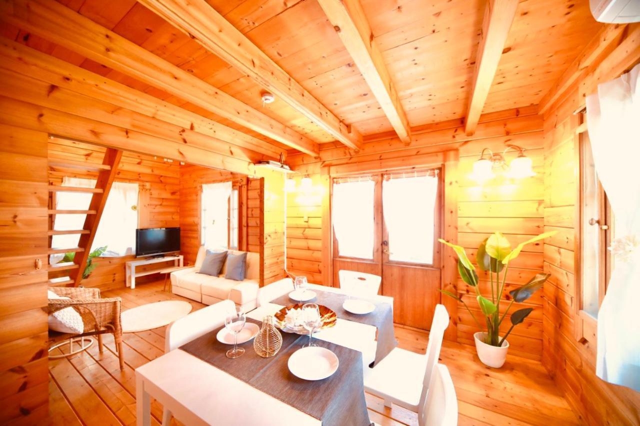 Awaji Seaside Log House In Goshiki 1 Villa Sumoto Bagian luar foto