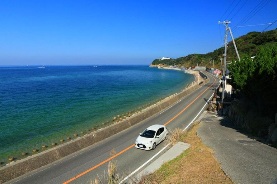 Awaji Seaside Log House In Goshiki 1 Villa Sumoto Bagian luar foto