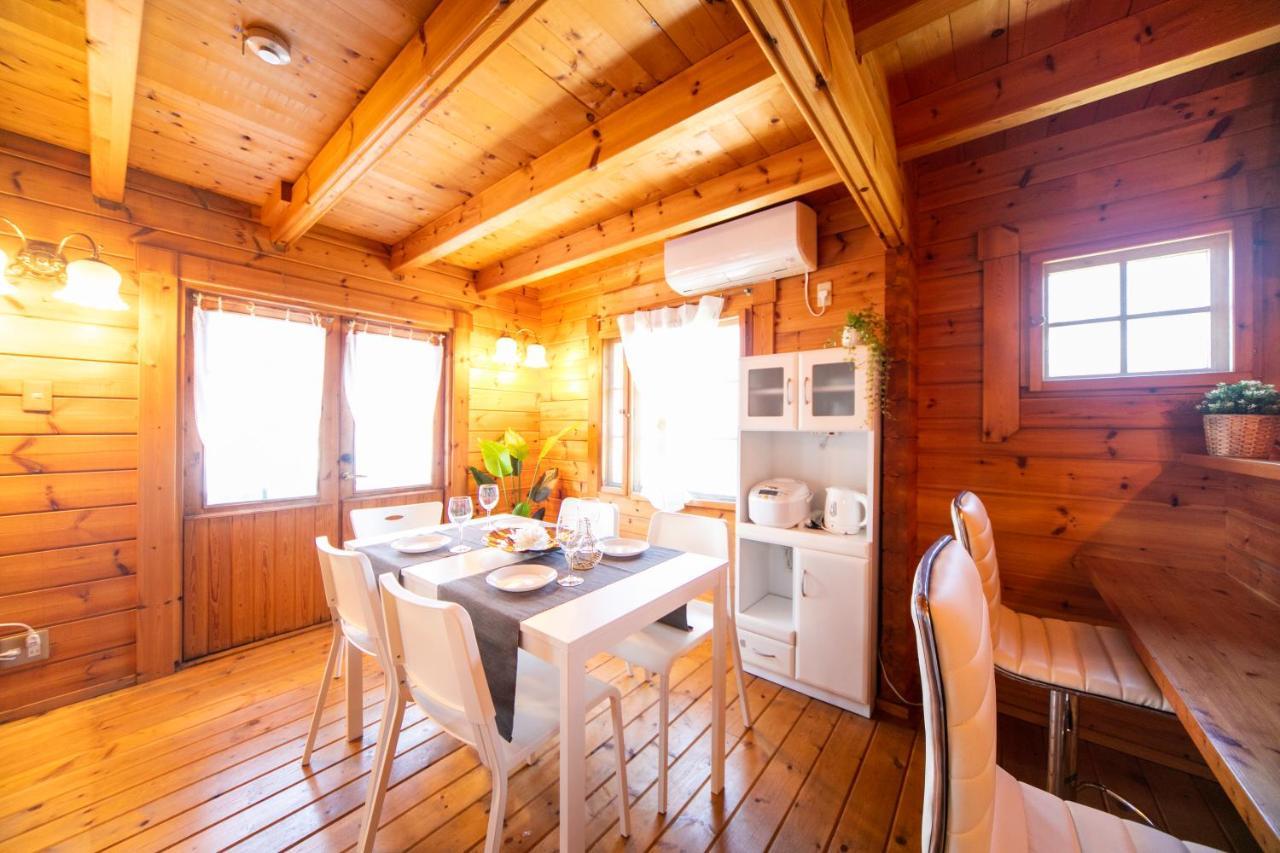 Awaji Seaside Log House In Goshiki 1 Villa Sumoto Bagian luar foto
